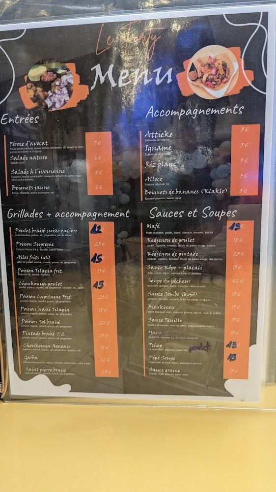 Le Forty - Menu Image 1