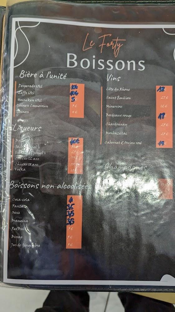 Le Forty - Menu Image 3